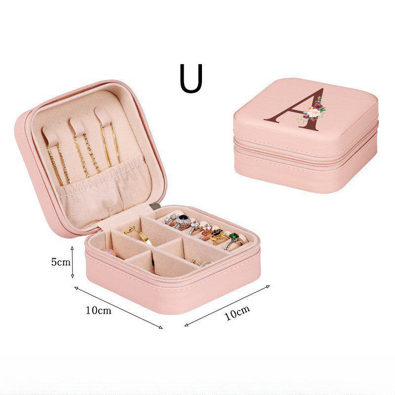 Portable Accessories Jewellery Storage Box 26 Printing