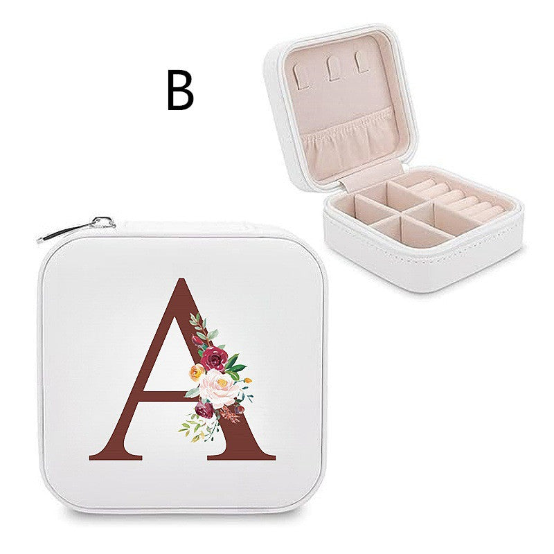 Portable Accessories Jewellery Storage Box 26 Printing