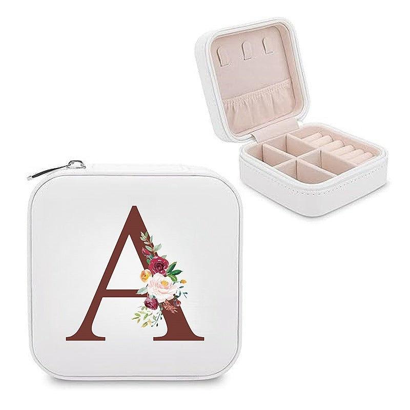 Portable Accessories Jewellery Storage Box 26 Printing