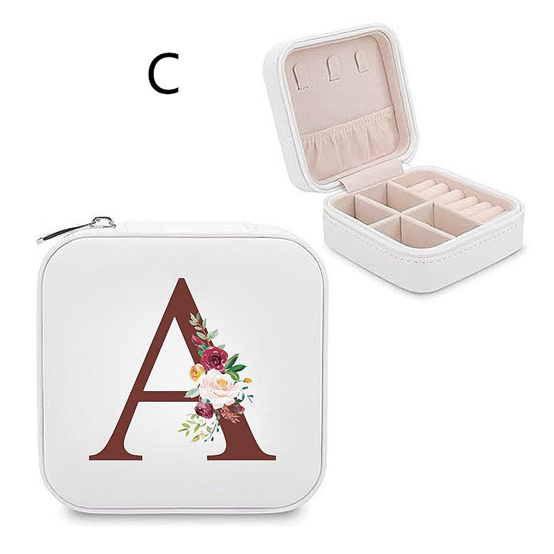 Portable Accessories Jewellery Storage Box 26 Printing