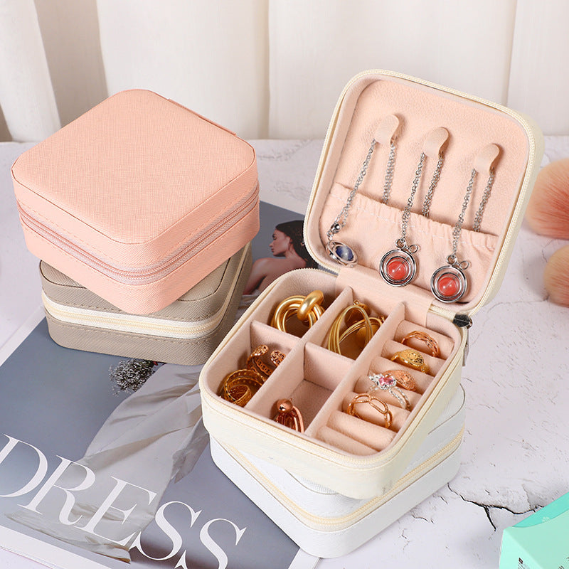 Portable Accessories Jewellery Storage Box