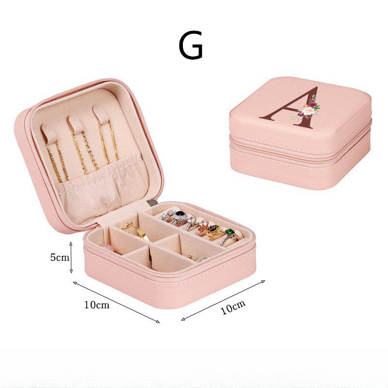 Portable Accessories Jewellery Storage Box 26 Printing