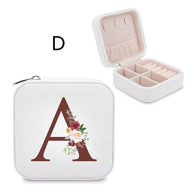 Portable Accessories Jewellery Storage Box 26 Printing