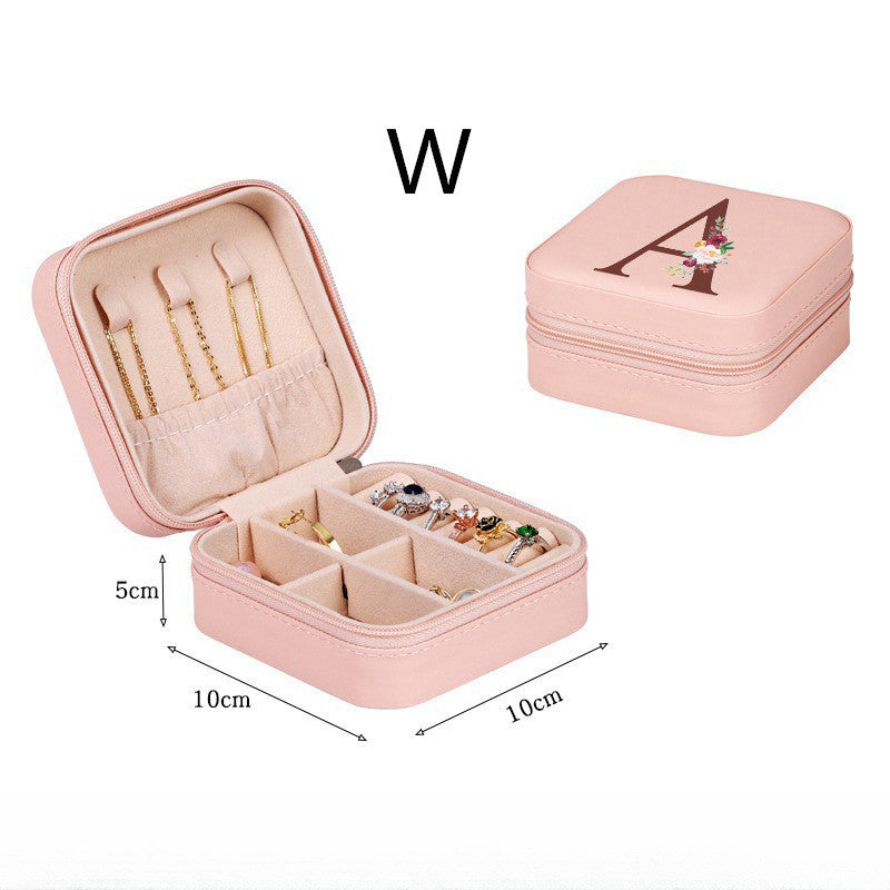 Portable Accessories Jewellery Storage Box 26 Printing